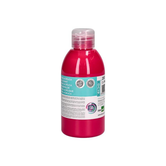 Pintura Acrilica Liderpapel Bote De 250 mL Magenta 1