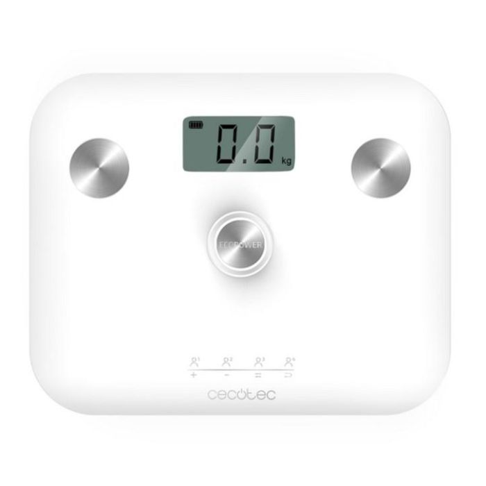 Cecotec 04252 báscula de baño Plaza Blanco Báscula personal electrónica Cecotec 04252 báscula de baño Plaza Blanco Báscula personal electrónica