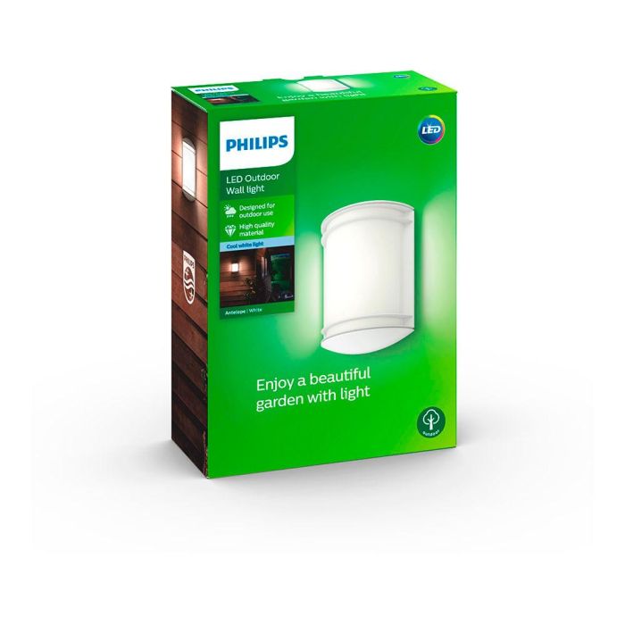 Aplique led 6w 600lm 4.000k blanco mod. antelope philips 2