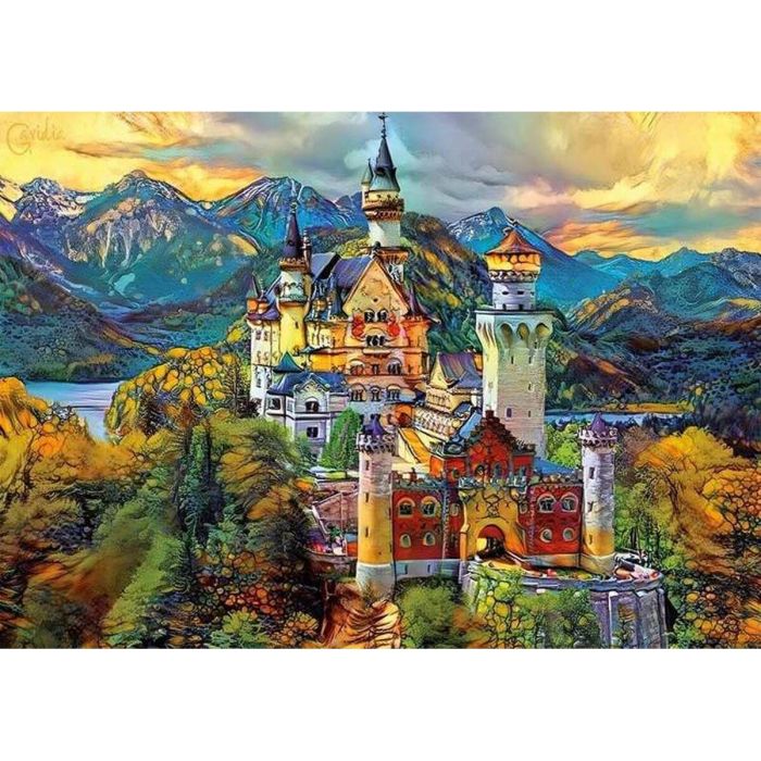 Puzzle 1000 piezas castillo de neuschwanstein