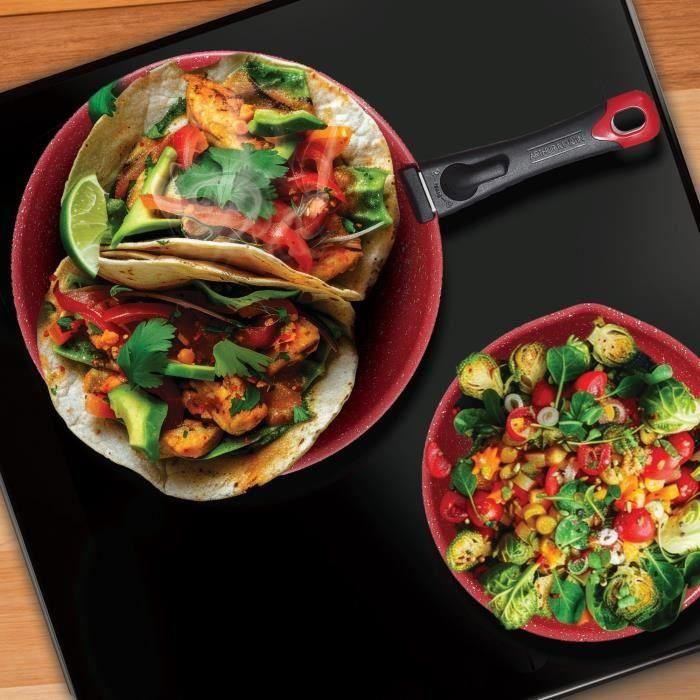 Arthur Martin AMR88 Batería de Cocina de 8 Piezas, Compatible con Todas las Fuentes de Calor e Inducción 4