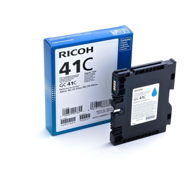 RICOH SG3110DN/3110DNW GC-41C Cartucho Cyan RICOH SG3110DN/3110DNW GC-41C Cartucho Cyan