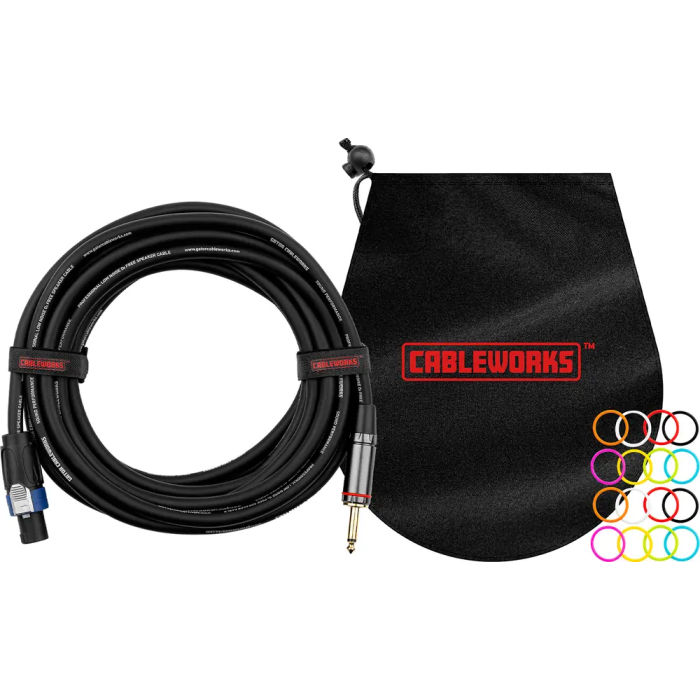 Cableworks Cable de Altavoz Jack/Speakon - 3 Metros 4 Cableworks Cable de Altavoz Jack/Speakon - 3 Metros 4