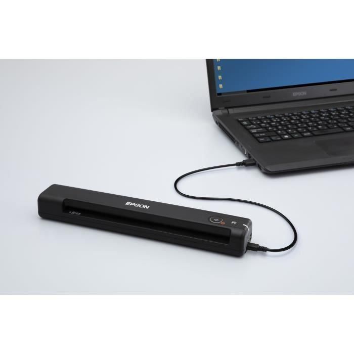 Escáner Portátil Epson 600 dpi USB 2.0 3