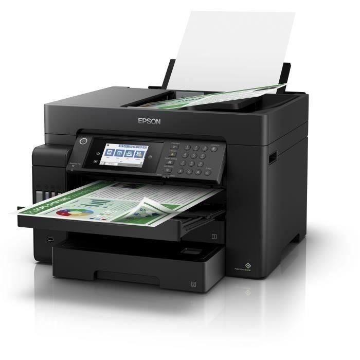 Impresora multifunción 4 en 1 - EPSON - Ecotank ET-16600 - Inyección de tinta - A3/A4 - Color - Wi-Fi - C11CH72401 1