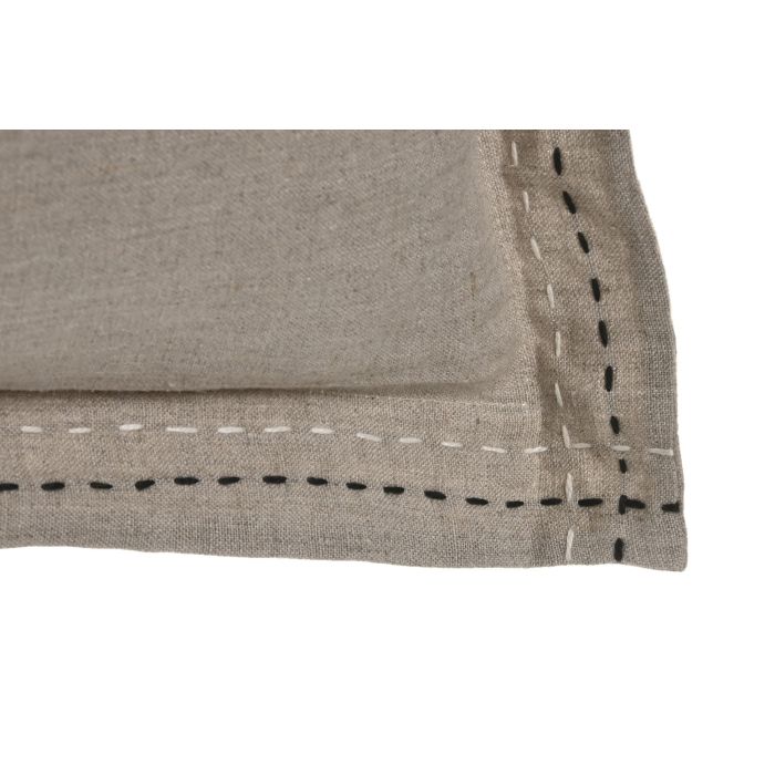 Cojin Tradicional DKD Home Decor Natural 50 x 50 cm (2 Unidades) 1 Cojin Tradicional DKD Home Decor Natural 50 x 50 cm (2 Unidades) 1