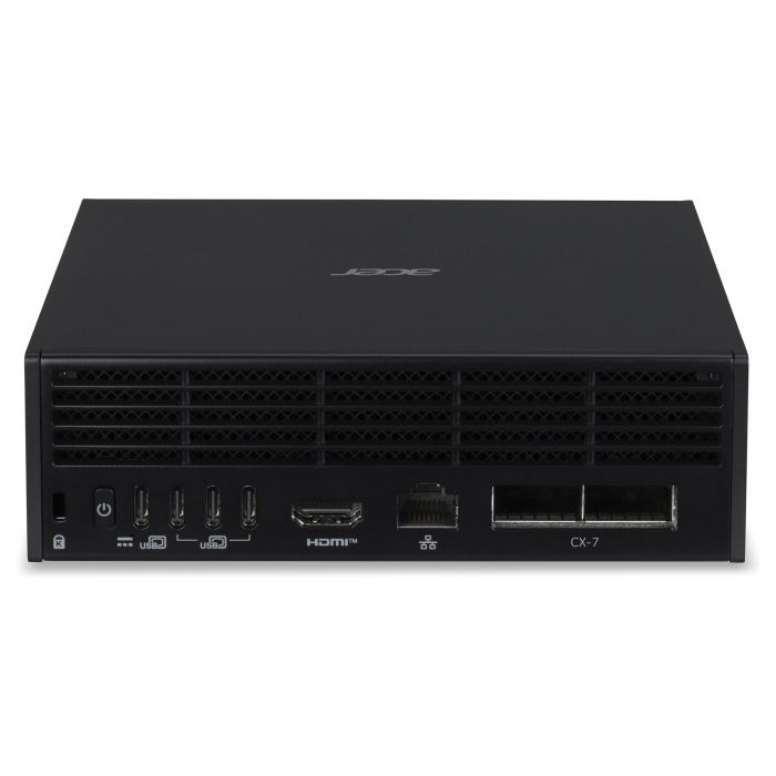 Acer Veriton VGN100 Mini Workstation | NVIDIA GB10 Blackwell Tensor Core, 20 núcleos, 128 GB LPDDR5x, 4 TB SSD NVMe M.2, DGX OS, Wi-Fi 7, GB10 6 Acer Veriton VGN100 Mini Workstation | NVIDIA GB10 Blackwell Tensor Core, 20 núcleos, 128 GB LPDDR5x, 4 TB SSD NVMe M.2, DGX OS, Wi-Fi 7, GB10 6