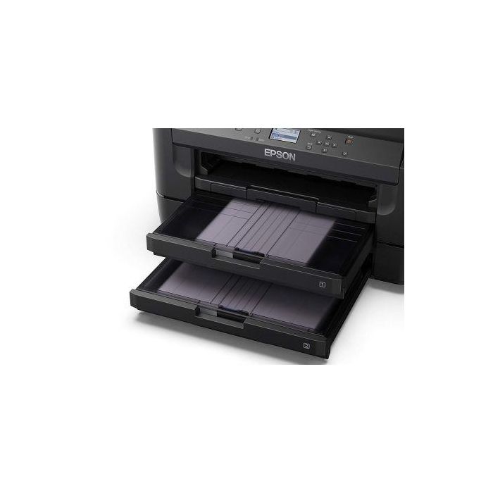 Impresora A3 Epson Workforce WF-7210DTW WiFi/ Dúplex/ Negra 2 Impresora A3 Epson Workforce WF-7210DTW WiFi/ Dúplex/ Negra 2