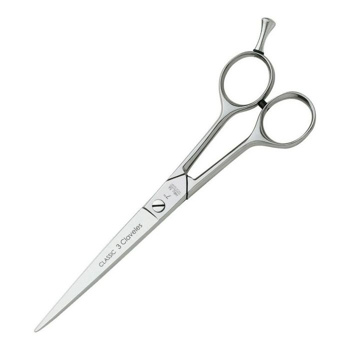 Tijera de Peluquería ST Classic 7" Acero Inoxidable, Filo Microdentado - Tres Claveles Tijera de Peluquería ST Classic 7" Acero Inoxidable, Filo Microdentado - Tres Claveles