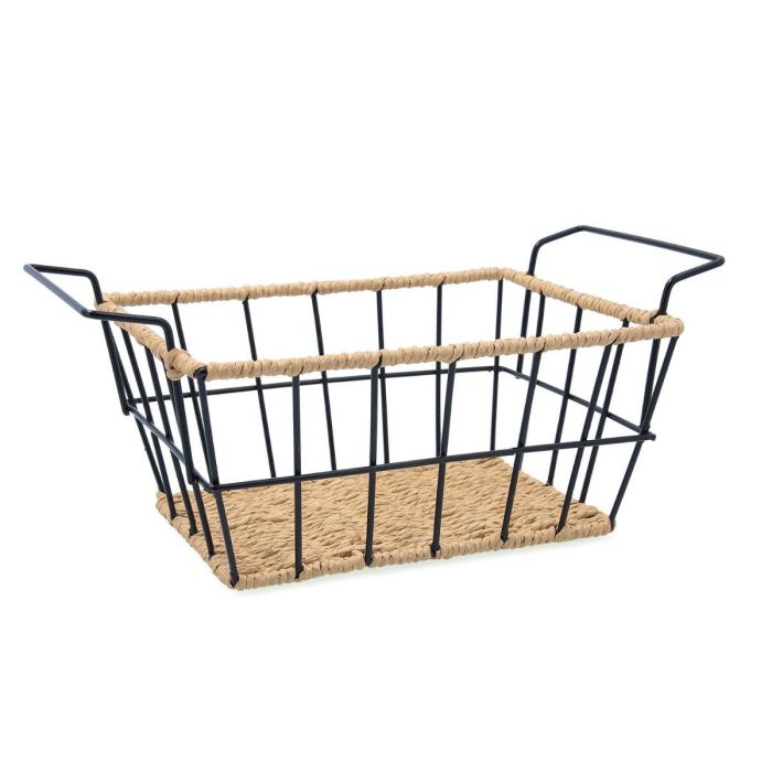 Cesta Baja Acero Carbono Trend Quid 26,5-35x20x12-15,5 cm (12 Unidades)