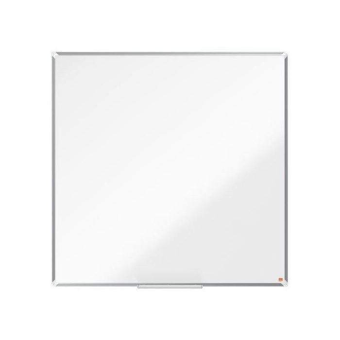 Pizarra Blanca Magnetica Nobo Premium Plus Lacada Marco Aluminio 120X120 Cm
