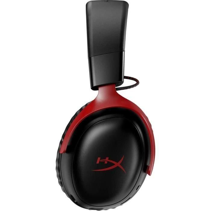 Auriculares inalámbricos para juegos - HyperX Cloud III - para PC y consola - Negro/Rojo 1