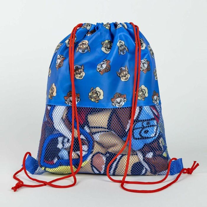 Saquito con toalla y gorra infantil paw patrol 27x33x7 cm 3 Saquito con toalla y gorra infantil paw patrol 27x33x7 cm 3