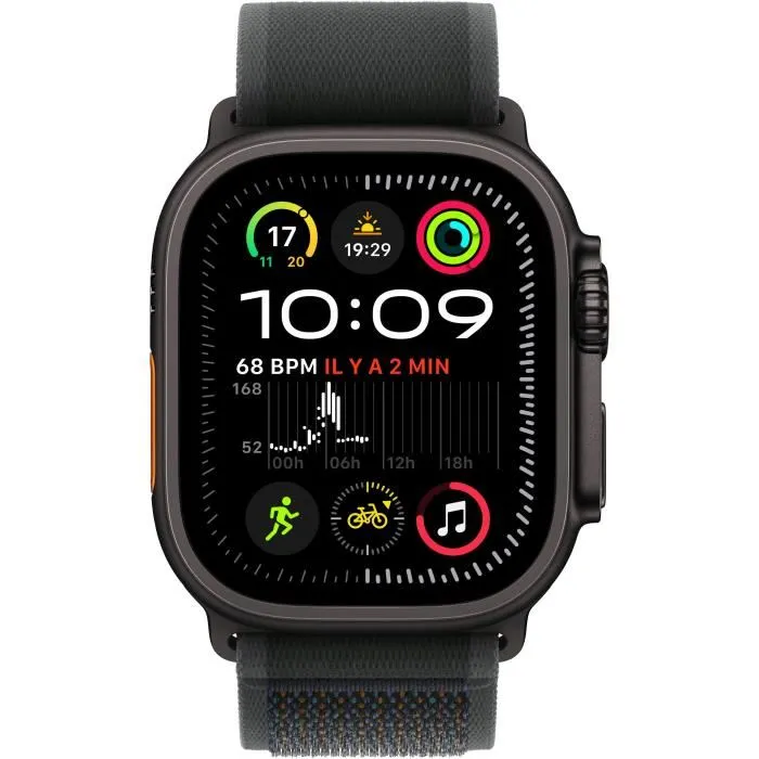 Apple Watch Ultra 2 GPS + Cellular - 49 mm - Caja de Titanio Negro - Correa Trail Loop Negra M/L 1 Apple Watch Ultra 2 GPS + Cellular - 49 mm - Caja de Titanio Negro - Correa Trail Loop Negra M/L 1