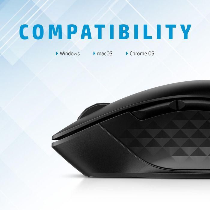 HP 430 Ratón Inalámbrico Multi-Dispositivo Ergonómico con Botones Programables Sensor Multi-Superficie Batería 24 Meses 10