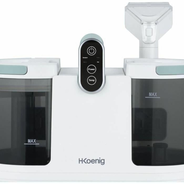 Hkoenig TWT88 Limpiador textil con agua caliente, 1600 ml, 290 ml/min, 1200 W, Blanco 2