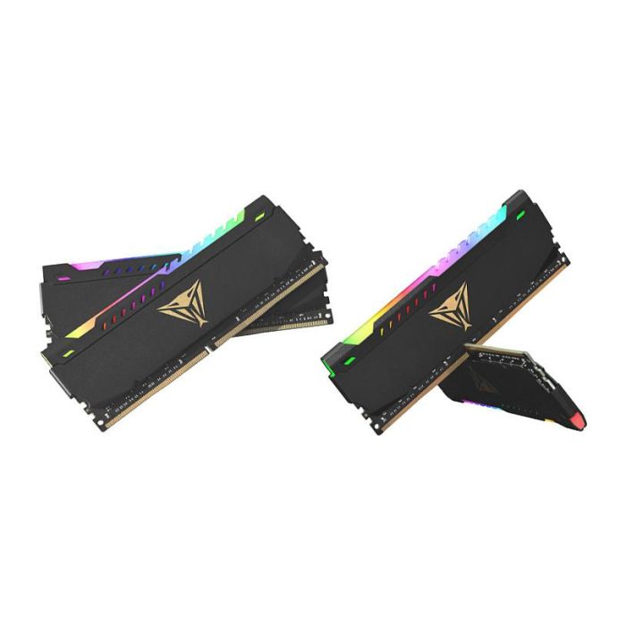 Patriot PVSR416G320C8K Viper Steel RGB DDR4 16GB (2x8GB) 3200MHz CL18 DIMM Memoria RAM con Intel XMP 2.0 Patriot PVSR416G320C8K Viper Steel RGB DDR4 16GB (2x8GB) 3200MHz CL18 DIMM Memoria RAM con Intel XMP 2.0