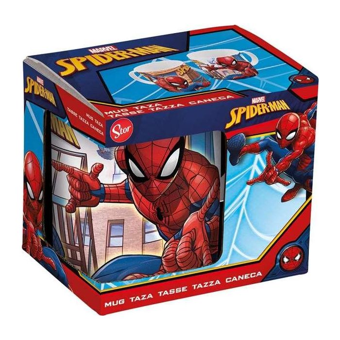 Taza Grande Safta Escolar 325 mL 117x87x100 mm Spider-Man Great Power Taza Grande Safta Escolar 325 mL 117x87x100 mm Spider-Man Great Power