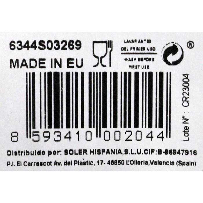 Bohemia Set 4 Copas Coñac Clara 690 cc (6 Cajas) 8