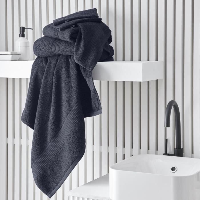 Maxi Toalla de Baño TODAY 90x150 cm 100% Algodón - Azul Marino 2 Maxi Toalla de Baño TODAY 90x150 cm 100% Algodón - Azul Marino 2