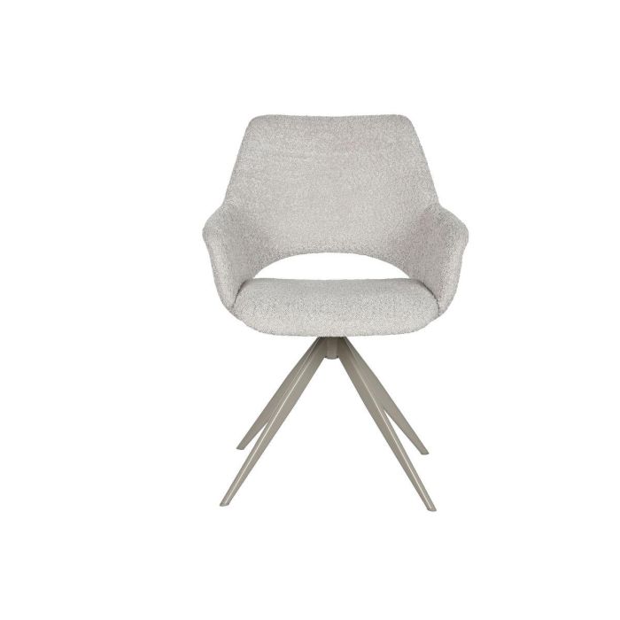 Silla Moderno DKD Home Decor Beige 60 x 82 x 61 cm 6 Silla Moderno DKD Home Decor Beige 60 x 82 x 61 cm 6