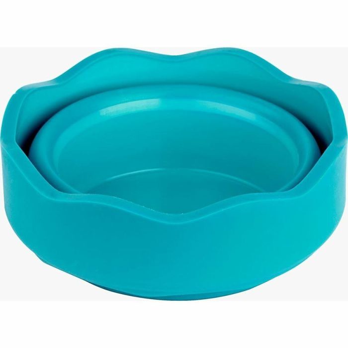 FABER-CASTELL Wasserbecher Clic&Go türkis 5 FABER-CASTELL Wasserbecher Clic&Go türkis 5