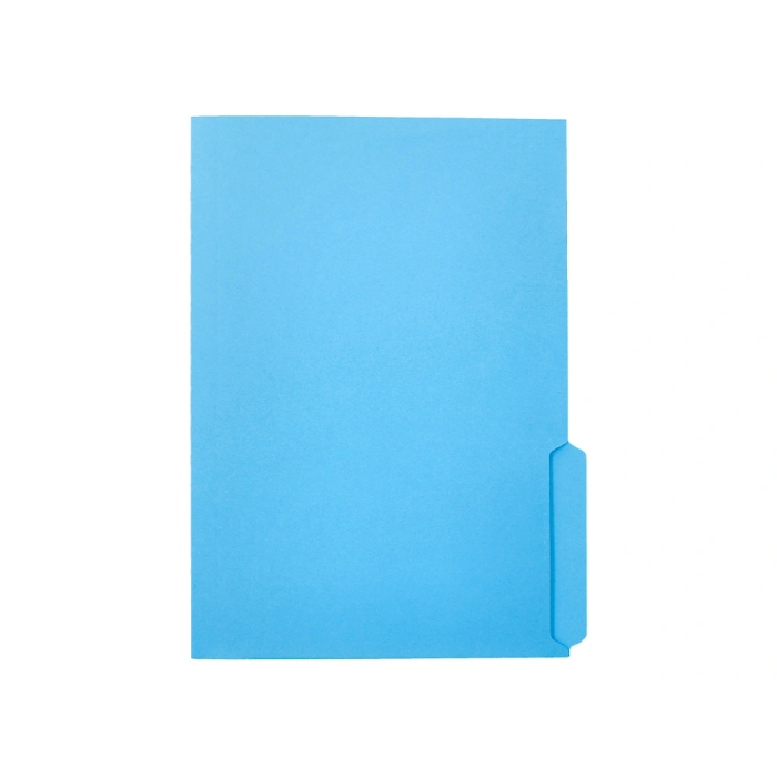 Liderpapel Subcarpeta Cartulina DIN A4 Pestaña Derecha 240g/m² Azul 3