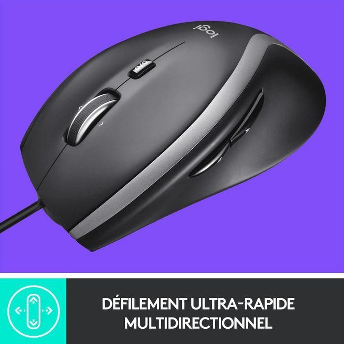 Logitech Advanced Corded Mouse M500s, USB Type-A, Black 11 Logitech Advanced Corded Mouse M500s, USB Type-A, Black 11