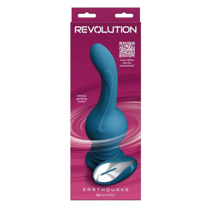 Vibrador NS Novelties Revolution Azul 1 Vibrador NS Novelties Revolution Azul 1