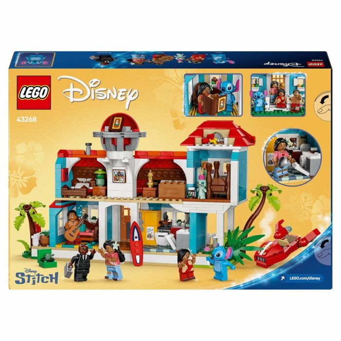 LEGO 43268 Casa de playa de Disney Lilo & Stitch para niños y fans 7 LEGO 43268 Casa de playa de Disney Lilo & Stitch para niños y fans 7