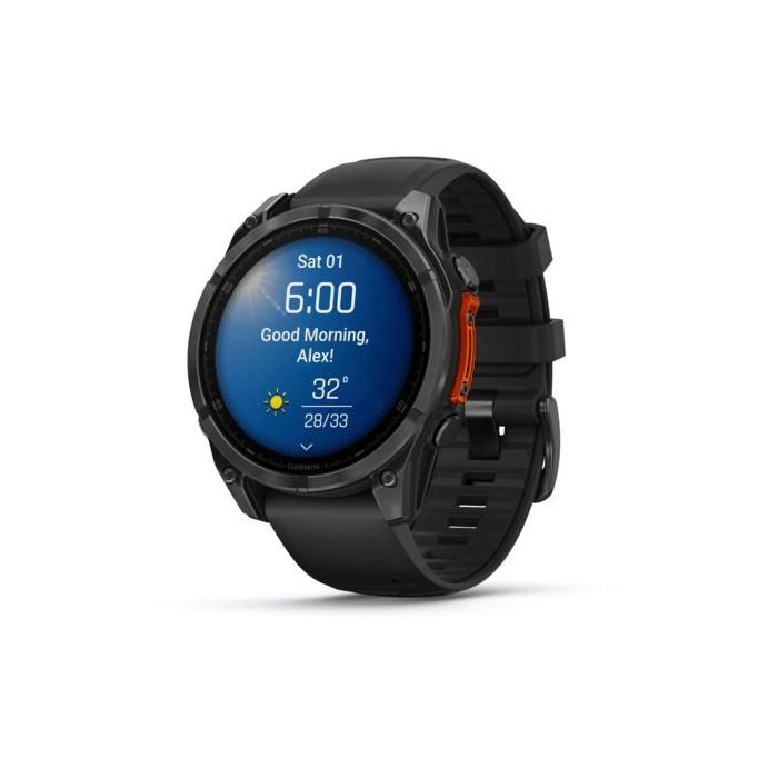 Garmin Fenix 8 Smartwatch 3,56 cm (1.4") AMOLED Pantalla Táctil 47 mm Negro GPS Wifi 6