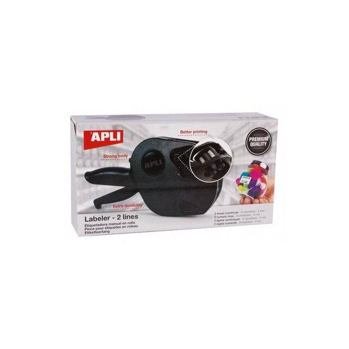 Etiquetadora De Precios Apli 2 Lineas Premium