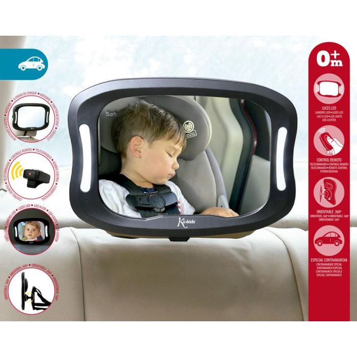 Espejo Retrovisor Para Contramarcha Con Led Y Control Remoto Espejo Retrovisor Para Contramarcha Con Led Y Control Remoto