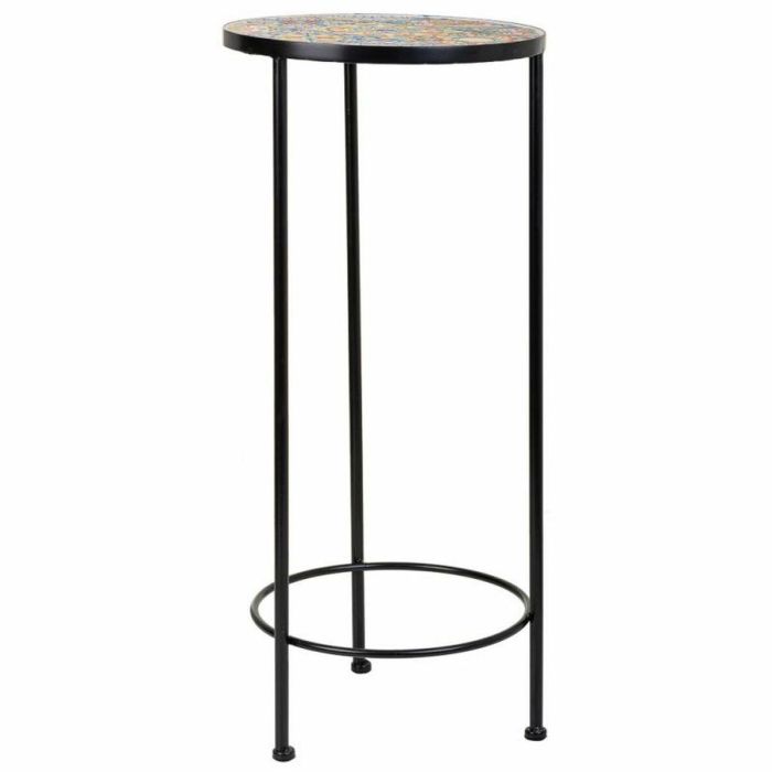 Soporte para Maceta Alexandra House Living Negro Hierro Azulejo 30 x 68 x 30 cm 3 Piezas 4