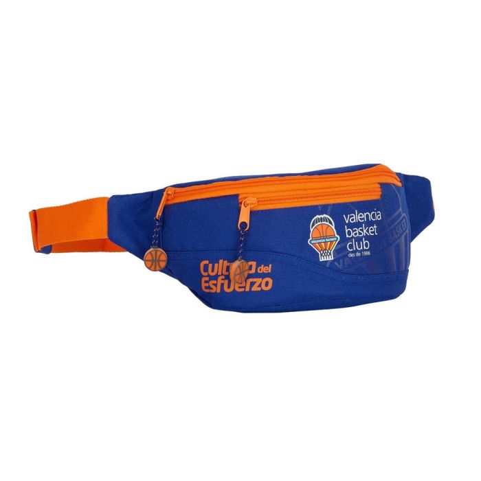 Bolso Escolar Safta Valencia Basket Club Riñonera 230x90x120 mm