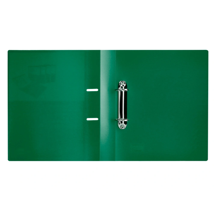 Liderpapel Carpeta Canguro 2 Anillas 40 mm Polipropileno DIN A4 Verde Translucido 5