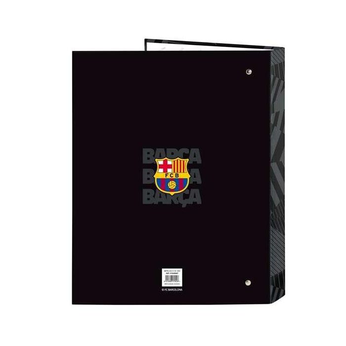 Safta Carpeta Folio 4 ani.mixtas F.C.Barcelona "Black" 26,5x33x4 cm 3