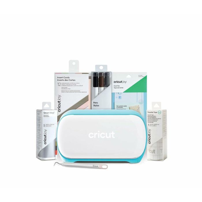 Cricut CRI0093573548666 Joy Set Máquina con Accesorios Azul y Gris 0 Cricut CRI0093573548666 Joy Set Máquina con Accesorios Azul y Gris 0