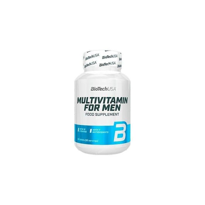 BIOTECHUSA Multivitamin For Men - 60 Comprimidos BIOTECHUSA Multivitamin For Men - 60 Comprimidos