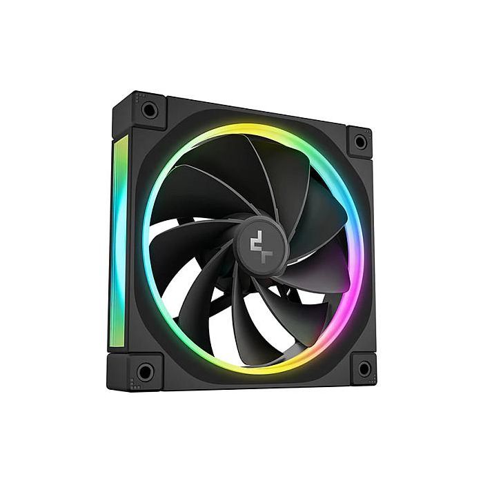DeepCool FL12R Ventilador 120mm Negro con Iluminación LED 3