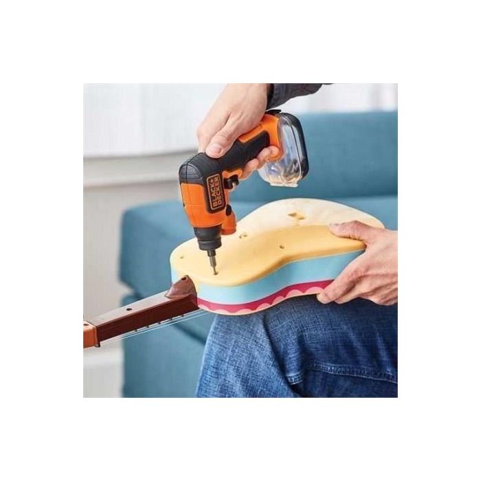NEGRO Y DECKER Destornillador inalámbrico BDCSFS30C-QW - 3.6 V - Negro 1 NEGRO Y DECKER Destornillador inalámbrico BDCSFS30C-QW - 3.6 V - Negro 1