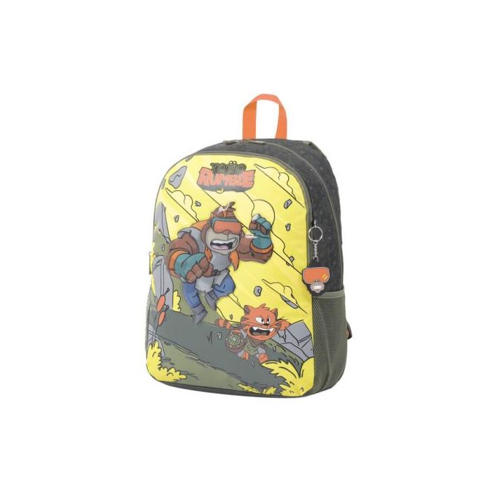 Totto Mochila Escolar Grande de Cartoons MJ04BWM003-2310-4DJL, Verde, 44x31.5x12 cm 1