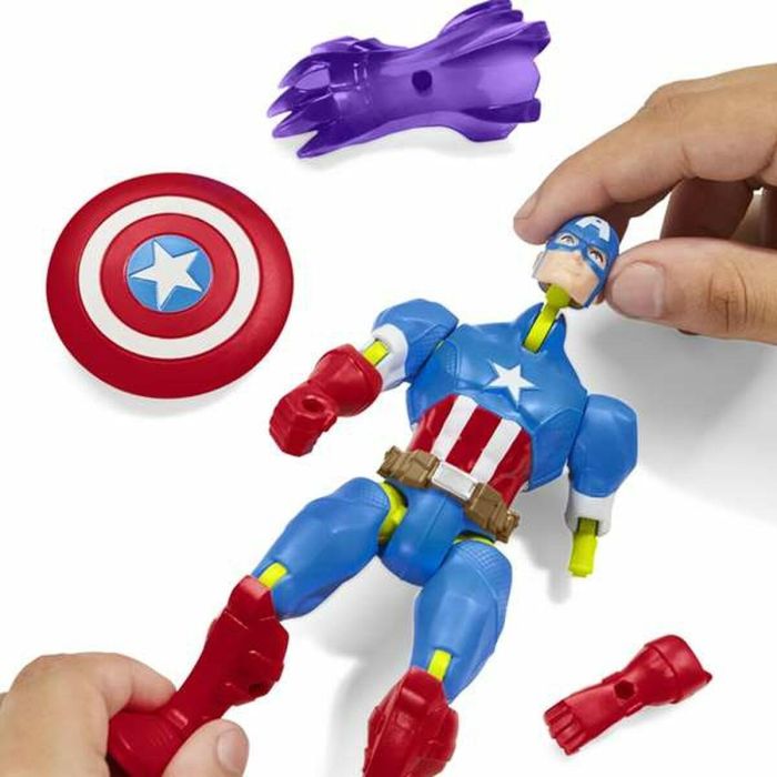 Figura avengers mixmashers con 16 puntos de conexion 12 cm. - modelos surtidos 15 Figura avengers mixmashers con 16 puntos de conexion 12 cm. - modelos surtidos 15