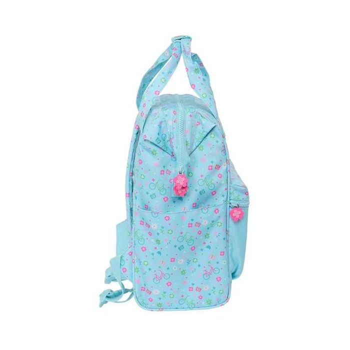 Safta Mochila Con Asas Reciclada Para Portátil 13 pulgadas Colección Bicicleta 400x270x190 mm 2 Safta Mochila Con Asas Reciclada Para Portátil 13 pulgadas Colección Bicicleta 400x270x190 mm 2