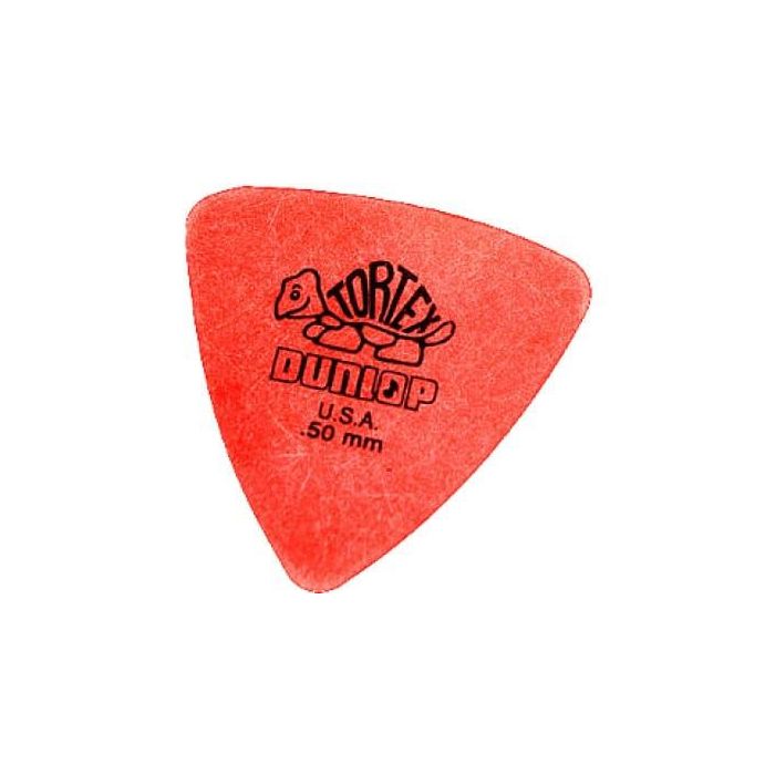 Dunlop Tortex / Triangle Púas de Guitarra 0,50 mm Pack 6 Unidades
