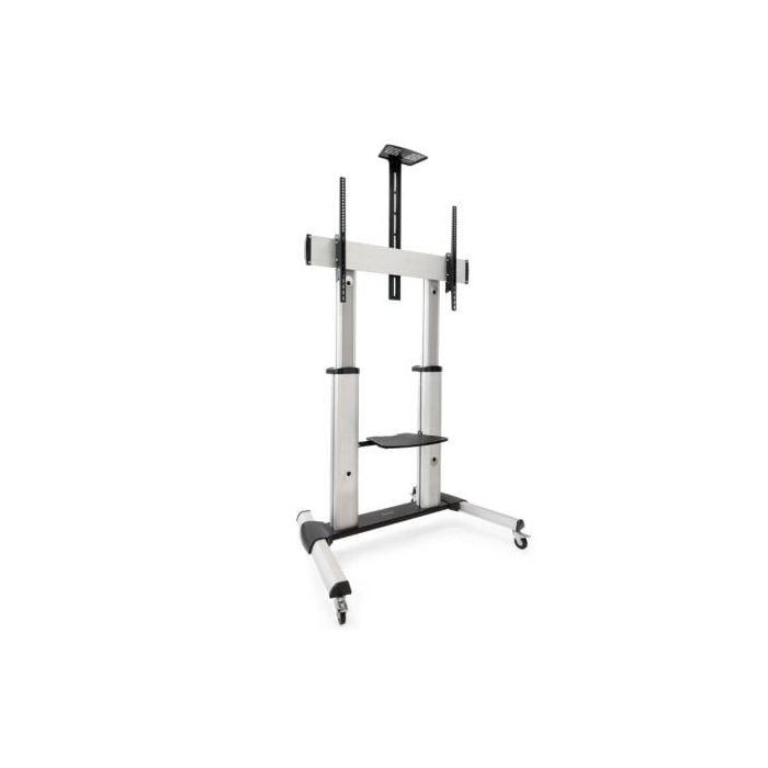 TooQ FS20300M-B Soporte de Suelo con Ruedas para TV 60-100" Inclinable Ajustable 1200-1650mm hasta 100kg VESA 1000x600 Plata 1 TooQ FS20300M-B Soporte de Suelo con Ruedas para TV 60-100" Inclinable Ajustable 1200-1650mm hasta 100kg VESA 1000x600 Plata 1