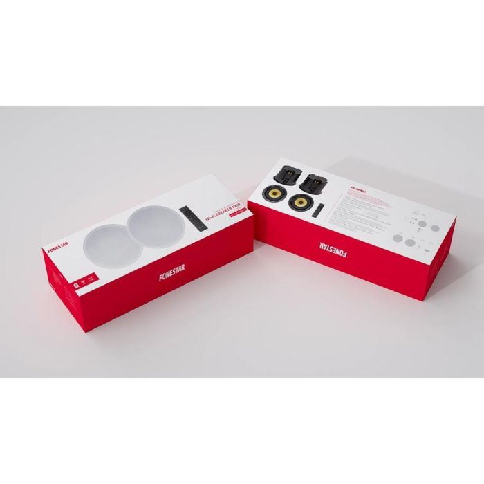 Fonestar sistem Kits Sonido Techo Ks - 08 Wifi - Altavoces de techo Wi-Fi y Bluetooth, Multiroom, App control, Blanco 5 Fonestar sistem Kits Sonido Techo Ks - 08 Wifi - Altavoces de techo Wi-Fi y Bluetooth, Multiroom, App control, Blanco 5