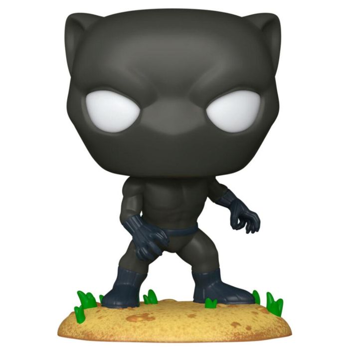 FUNKO Figura POP Comic Cover Marvel Black Panther de vinilo 9cm 1
