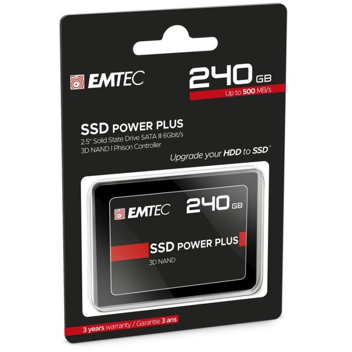 Emtec X150 Power Plus 240Gb 2.5" Ssd Serial Ata Iii ECSSD240GX150 2