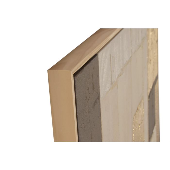 DKD Home Decor Cuadro Moderno Lienzo Pintado Mano Marron Beige 4 x 183 x 123 cm DKD Home Decor Cuadro Moderno Lienzo Pintado Mano Marron Beige 4 x 183 x 123 cm